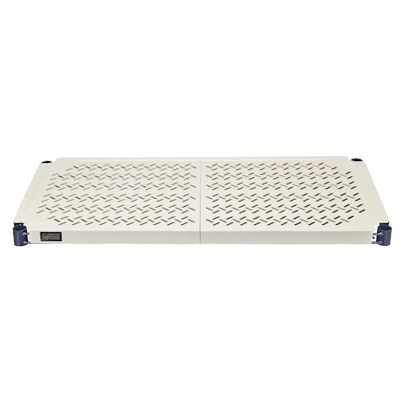 Quantum Storage Systems Additional Storage Shelf, 18 D, 48 W, 50 H, Ivory RP1848E